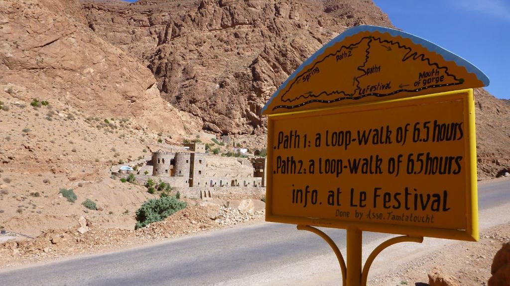 Auberge Le Festival Todra Gorge Aït Baha エクステリア 写真